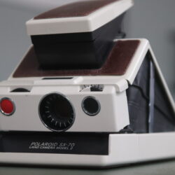 Polaroid SX-70 Faltkamera weiss